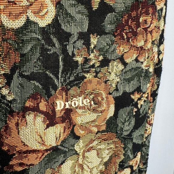 Drôle de Monsieur Floral Tapestry Treasure Pant Relaxed Fit Streetwear  XL - Picture 7 of 13